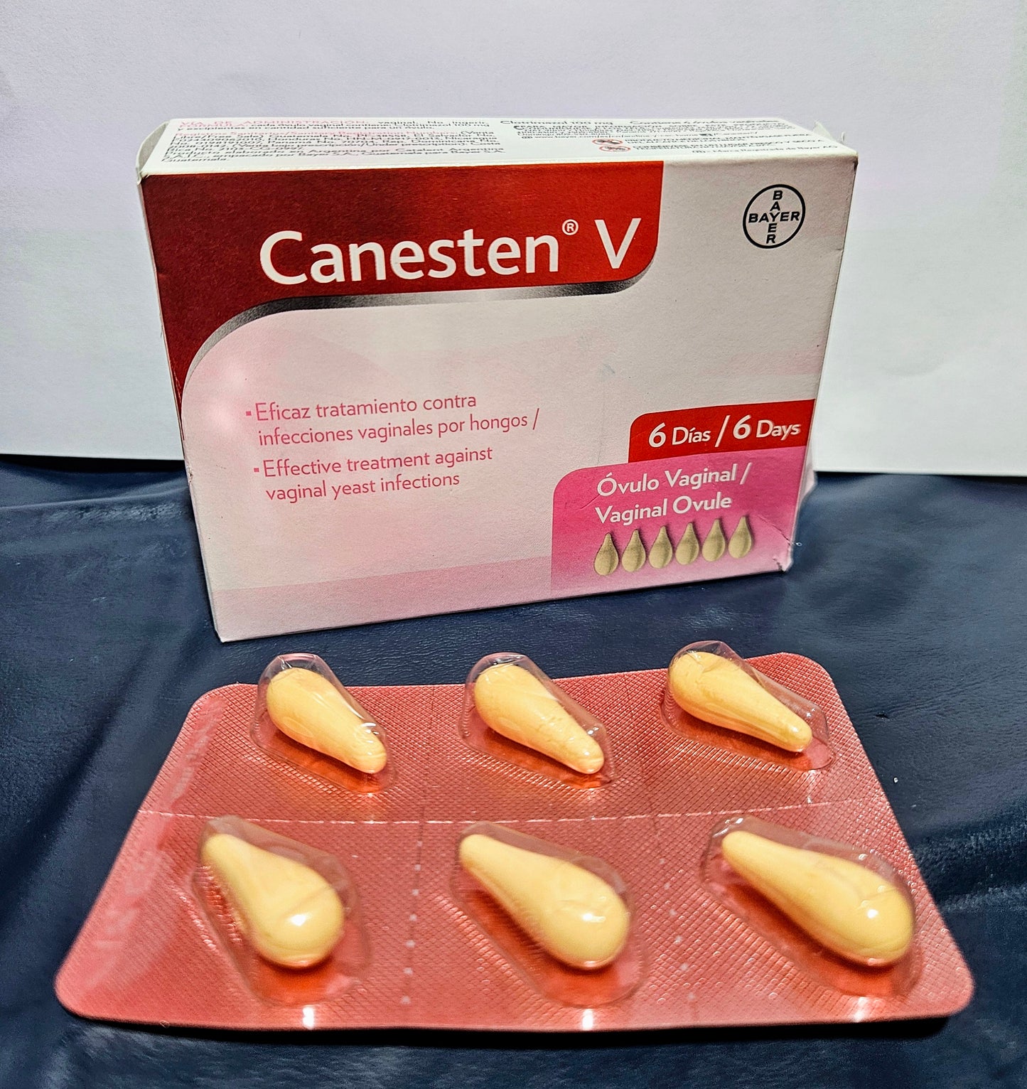 Canesten ovulos V 6 dias